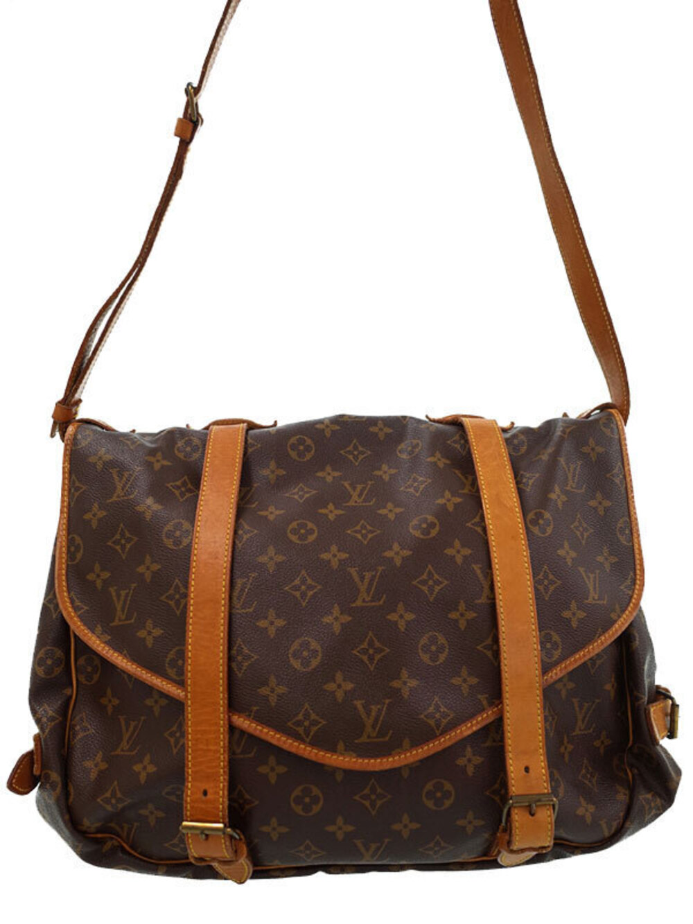 Louis Vuitton Monogram Saumur Shoulder Bag
